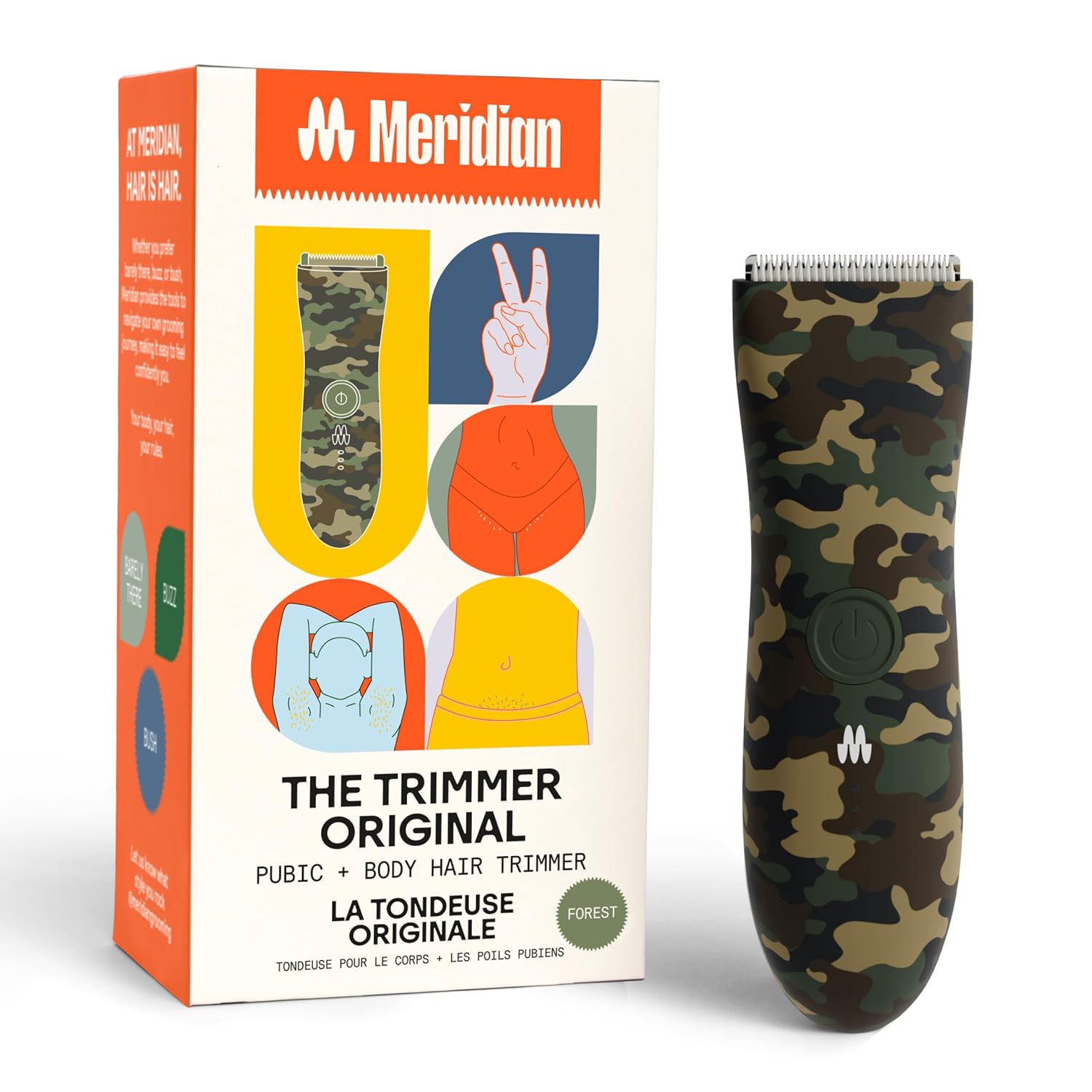 MERIDIAN The Trimmer Original - Ultimate Body Hair Trimmer