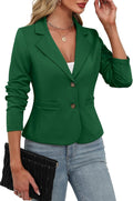 ELLEVEN Women's Casual Stretchy Knit Blazer - Lightweight