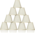 Chandelier Lamp Shades Set of 10 Small Clip on Fitter Shades