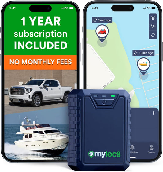 Ultra GPS Tracker for Vehicles - Rugged Waterproof Locator