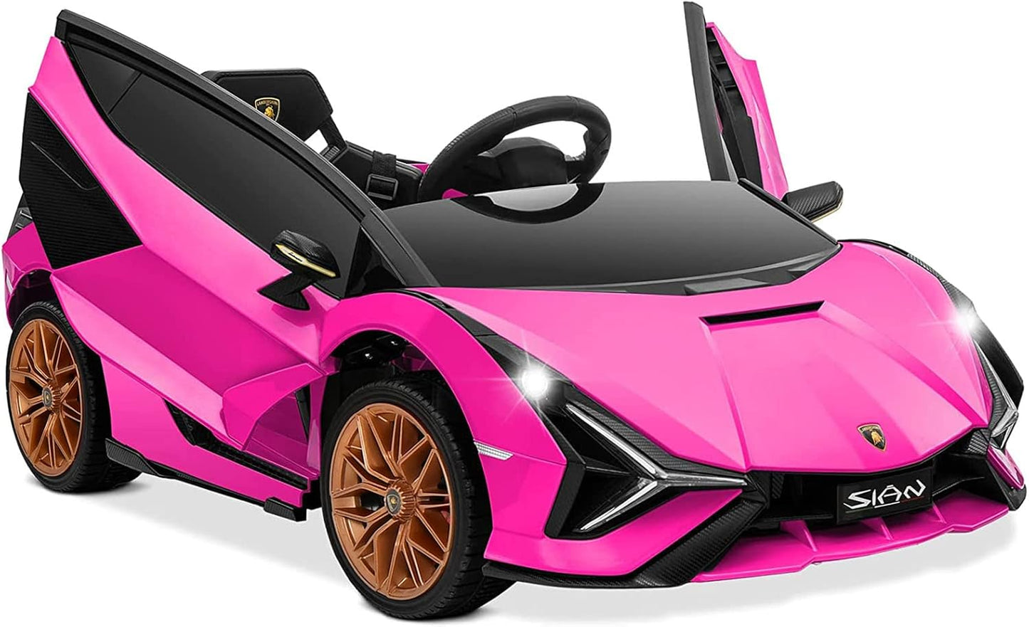 OLAKIDS Kids 12V Licensed Lamborghini SIAN Ride On Car Review