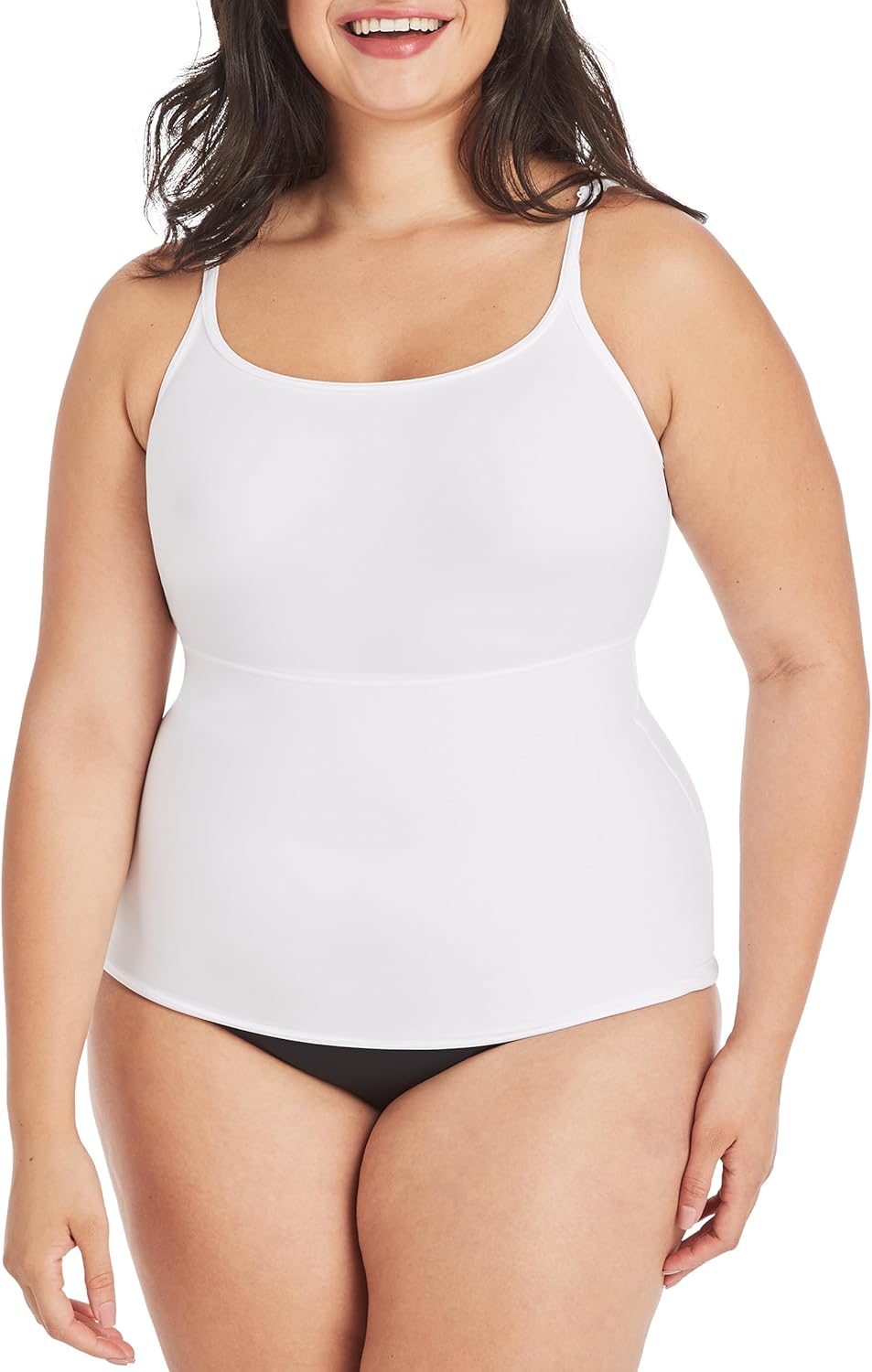 Maidenform Womens Shapewear Cami Tank Top for Tummy Control