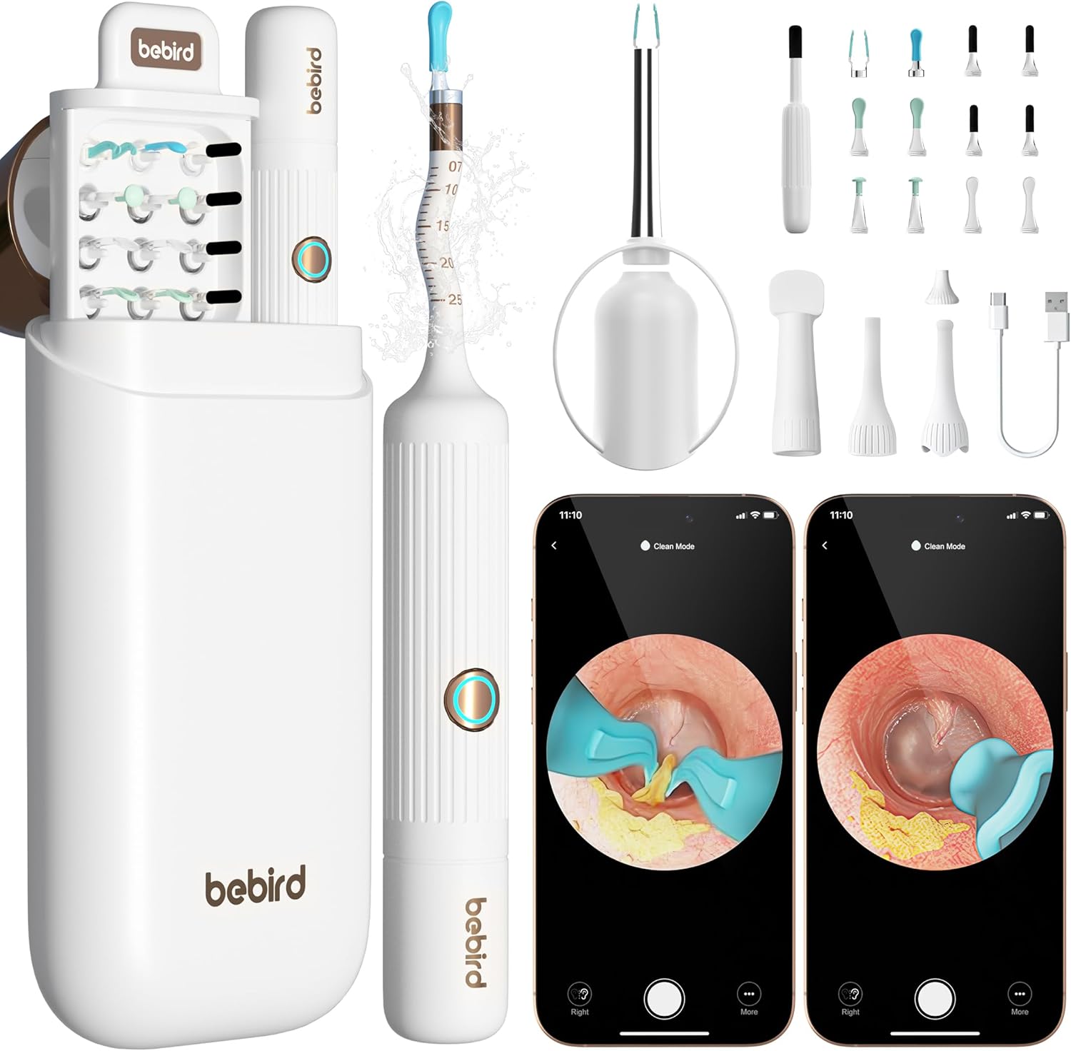 BEBIRD Earsight Plus Ear Wax Removal Tool with HD Camera