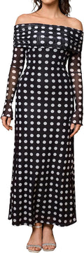 KUTUMAI Off Shoulder Bodycon Maxi Dress - Sleek Ruched Fit