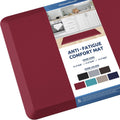 Kitchen Mat Cushioned Anti Fatigue Rug 17.3x39 in - Comfort