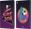Peanuts Surf Dog Snoopy Leather Wallet Case for iPad 10.2 - Slim