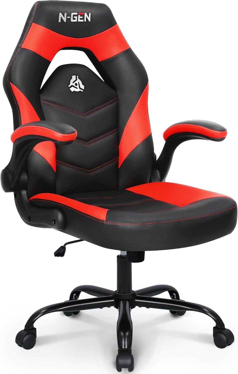 N-GEN Video Gaming Chair with Ergonomic Design and Lumbar Support