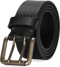 Heavy Duty Full Grain Leather Belt for Men - Thick and Durable