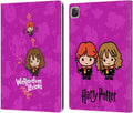 Harry Potter Hermione Ron Deathly Hallows Leather iPad Pro 12.9 Case
