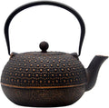 YJX 60.9oz Large Cast Iron Teapot for Stovetop Safe - Durable 6 Cup