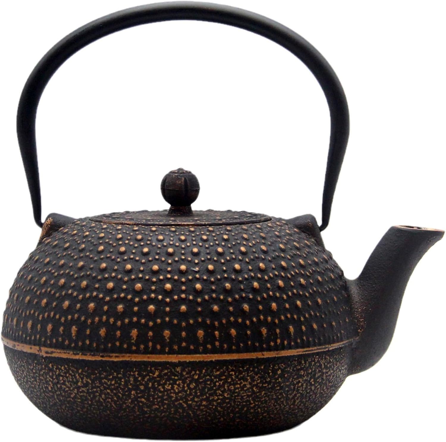 YJX Large Cast Iron Teapot for Stovetop Safe Tea Brewing