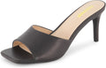 Women Evie One Band Dress Sandal - 3in Kitten Heel Memory Foam