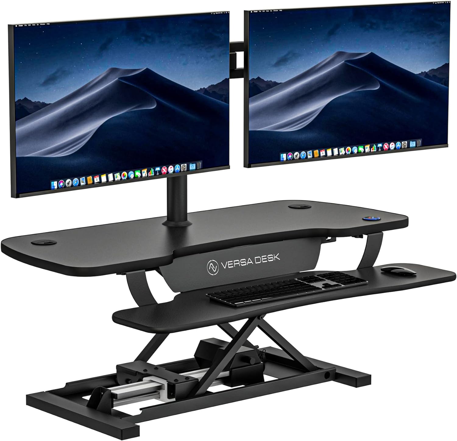 Electric Height Adjustable Standing Desk Converter by VERSADESK