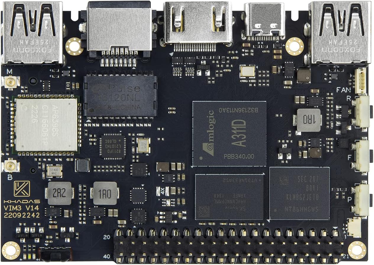 Khadas VIM3 Mini PC with Amlogic A311D for High Performance