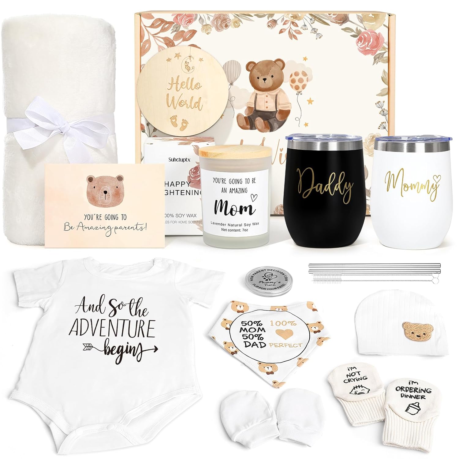 New Mom Gifts for Women: Luxury Baby Gift Sets for Parents