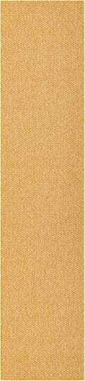 Casual Transitional Solid Heathered Indoor/Outdoor Runner - Durable