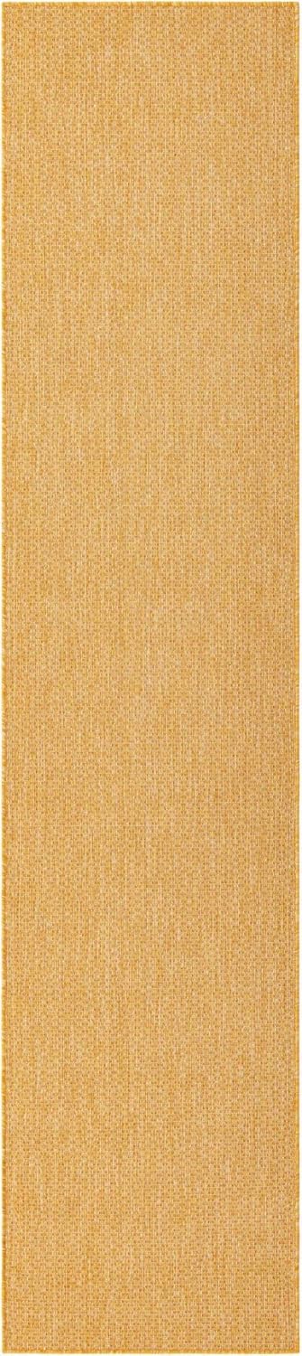 Unique Loom Casual Transitional Solid Heathered Area Rug Runner