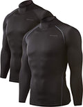 DEVOPS Thermal Turtle Mock Neck 2-Pack Men's Baselayers - Warm