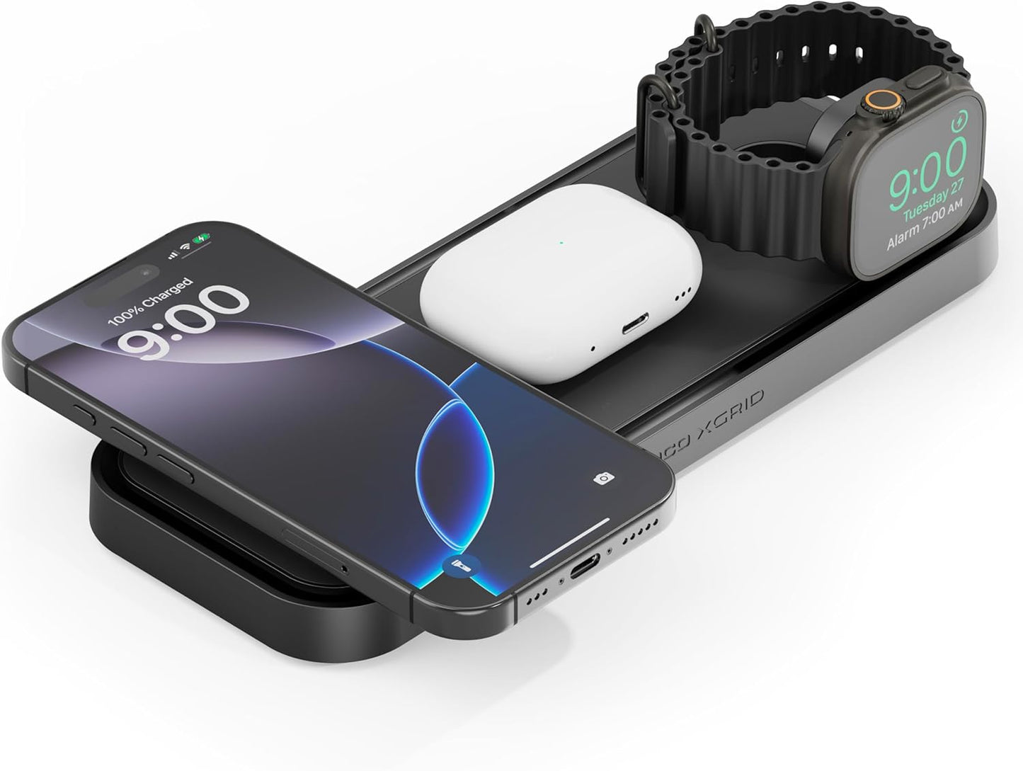 NOCO XGrid XDP3: 3-in-1 Wireless Charging Pad for All Devices