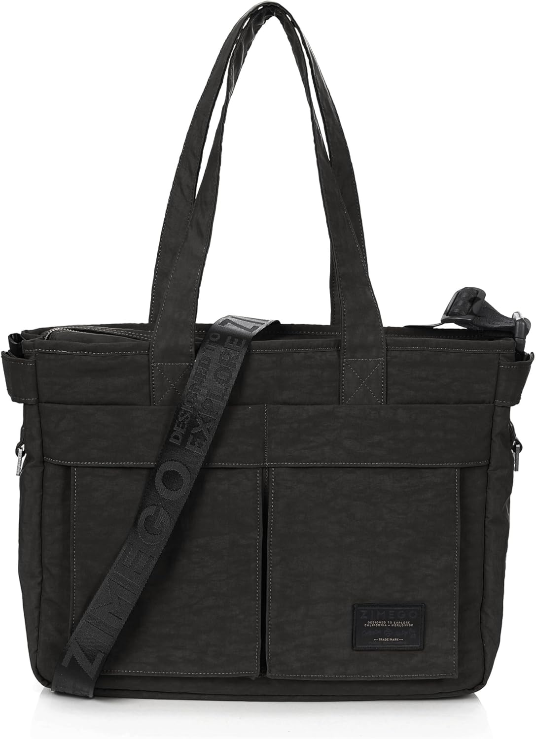 ZIMEGO Stylish Casual Business Laptop Tote Bag Review