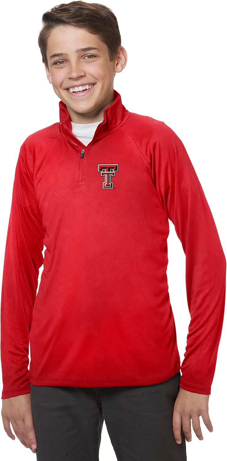 Little King NCAA Youth Boys 1/4 Zip Pullover Wind Shirt Review