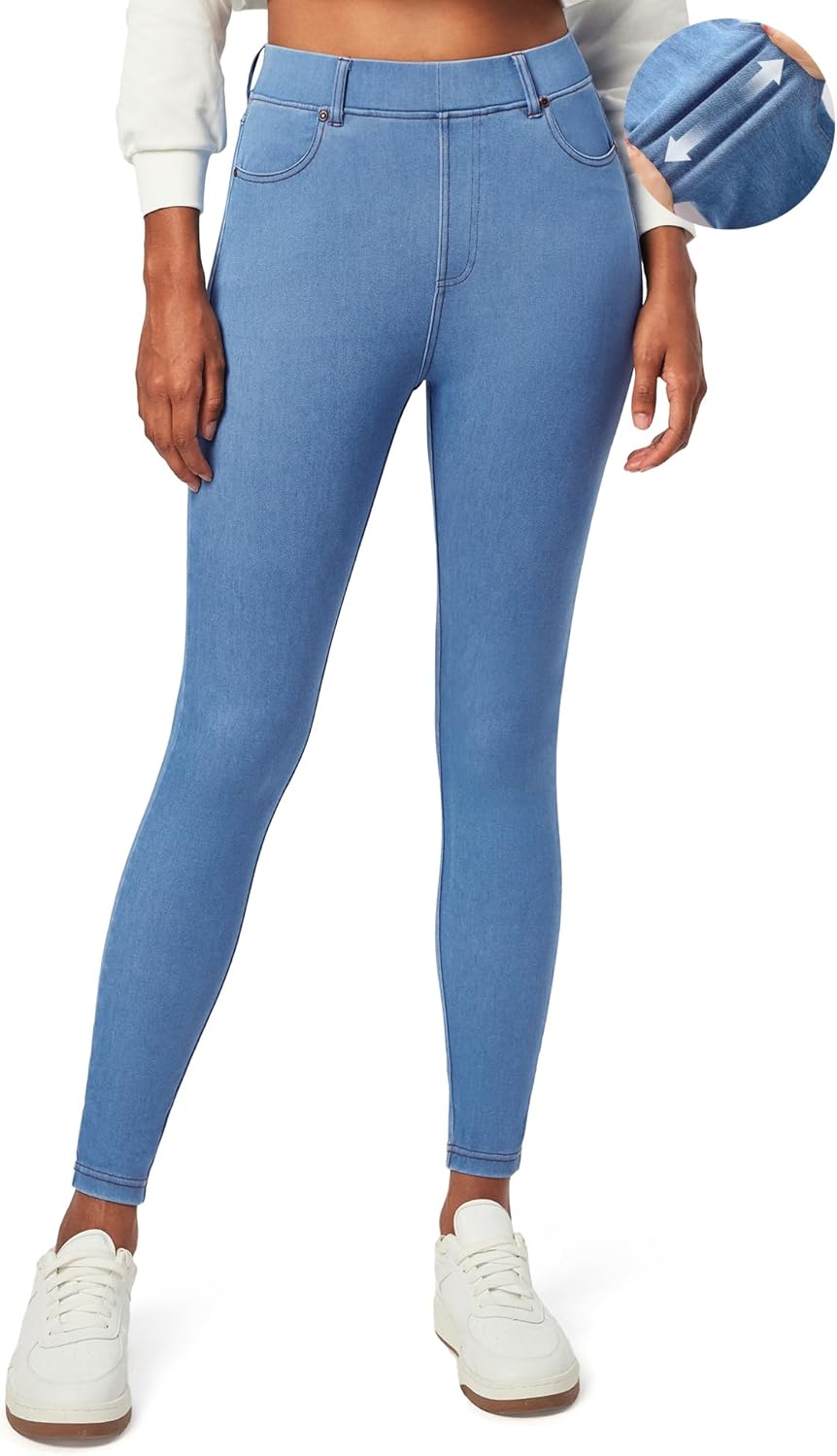 IUGA Jeggings for Women with Tummy Control and Pockets