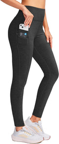 Gradual Women's Fleece Lined Winter Leggings with Pockets (Style KZR1)