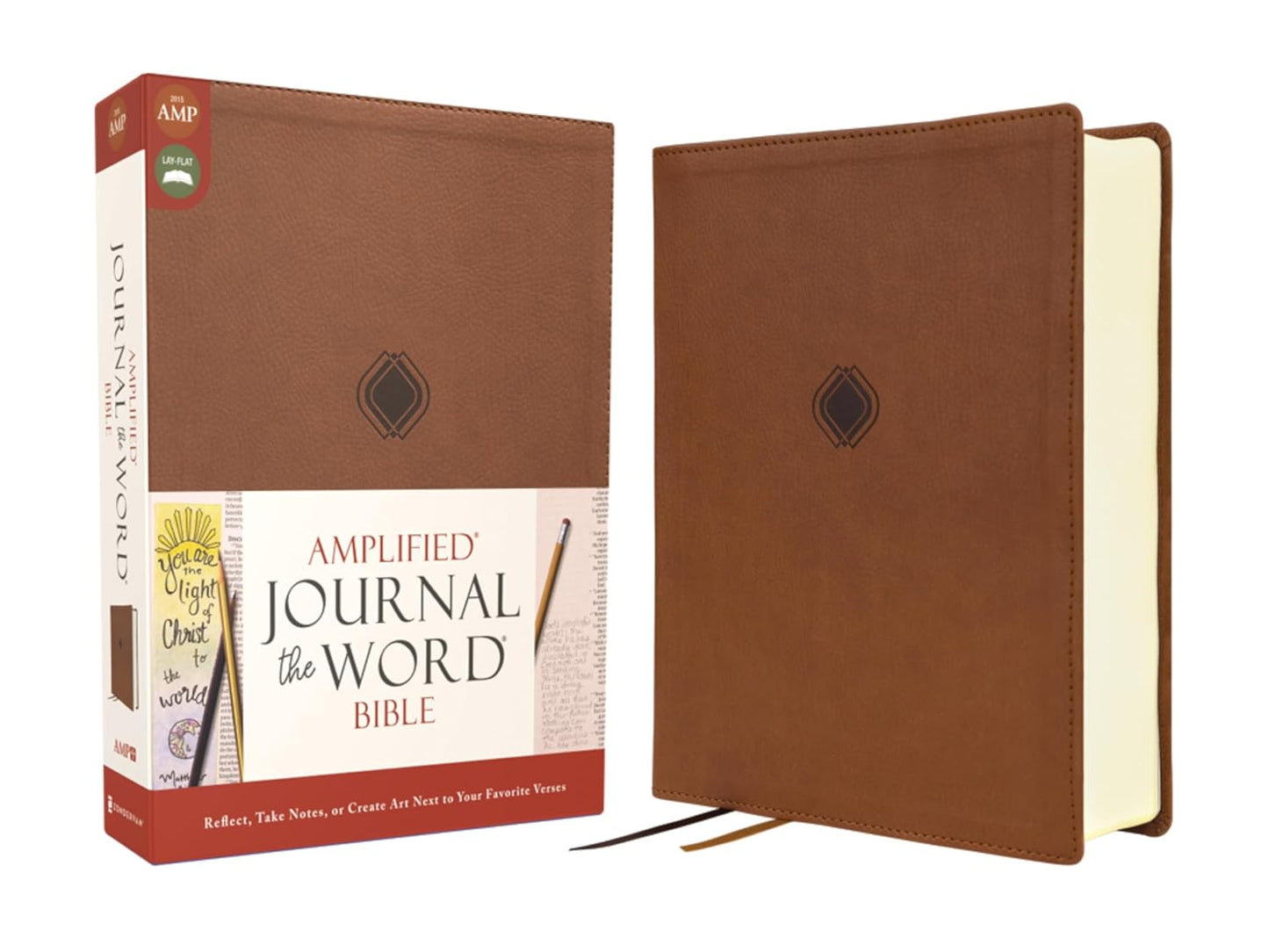 Amplified Journal the Word Bible: Reflect, Take Notes, Create Art