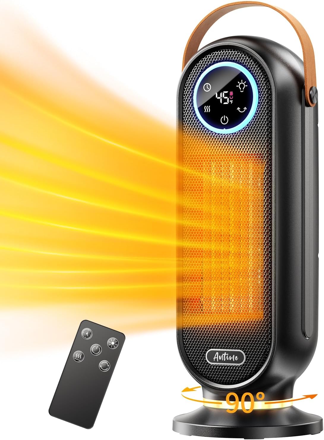 Fast Heating Portable Space Heater - Ideal for Efficient Office Heating