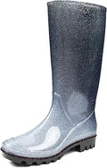 Waterproof Womens Rain Boots - Lightweight Insulated Wide Calf Wellies