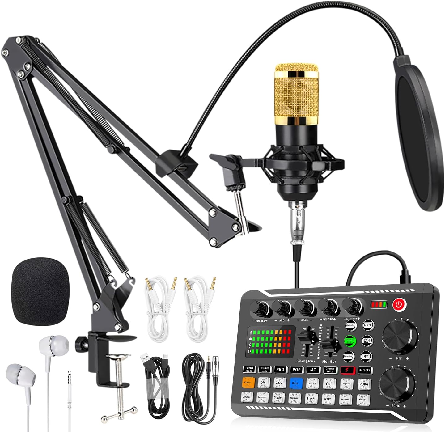 Professional Podcast Equipment Bundle for TikTok and YouTube