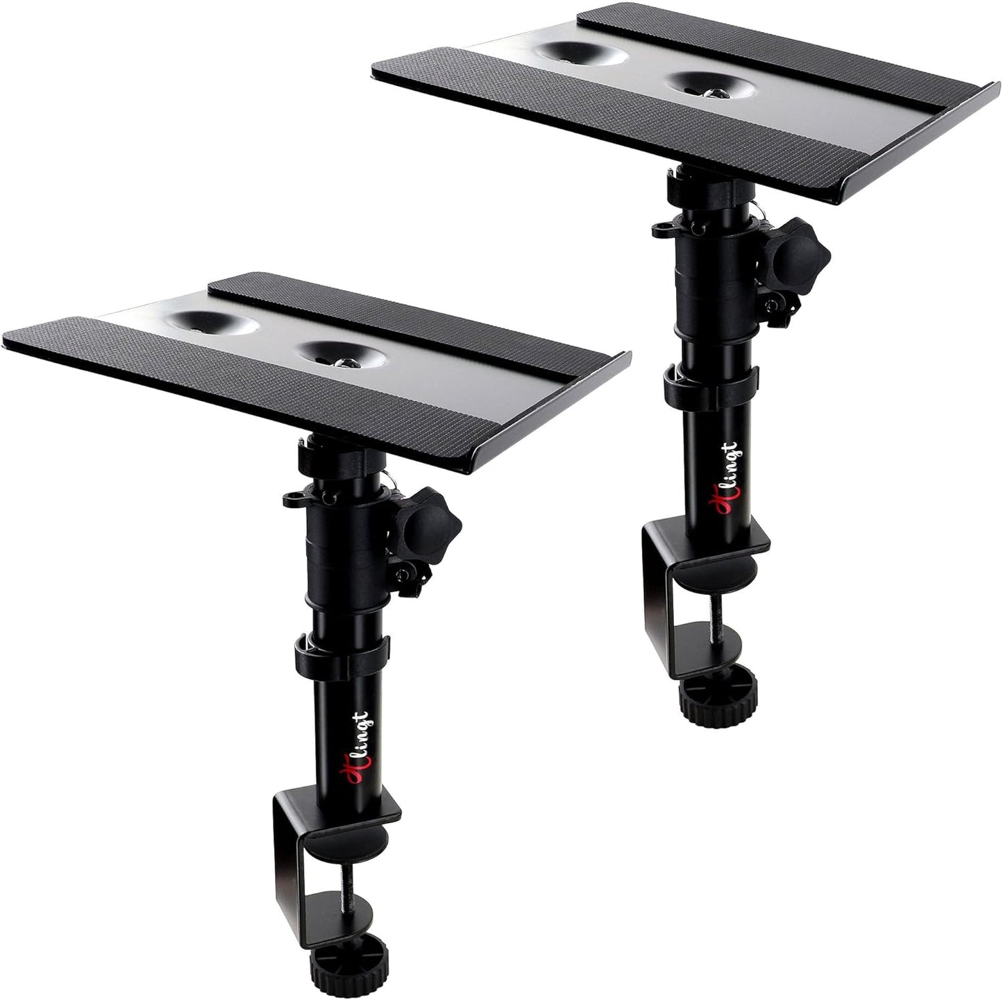 Tlingt Studio Monitor and Speaker Stand Pair for Optimal Sound