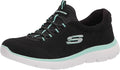 Skechers Women's Summits Cool Classic Sneaker - Cushioned Slip-On
