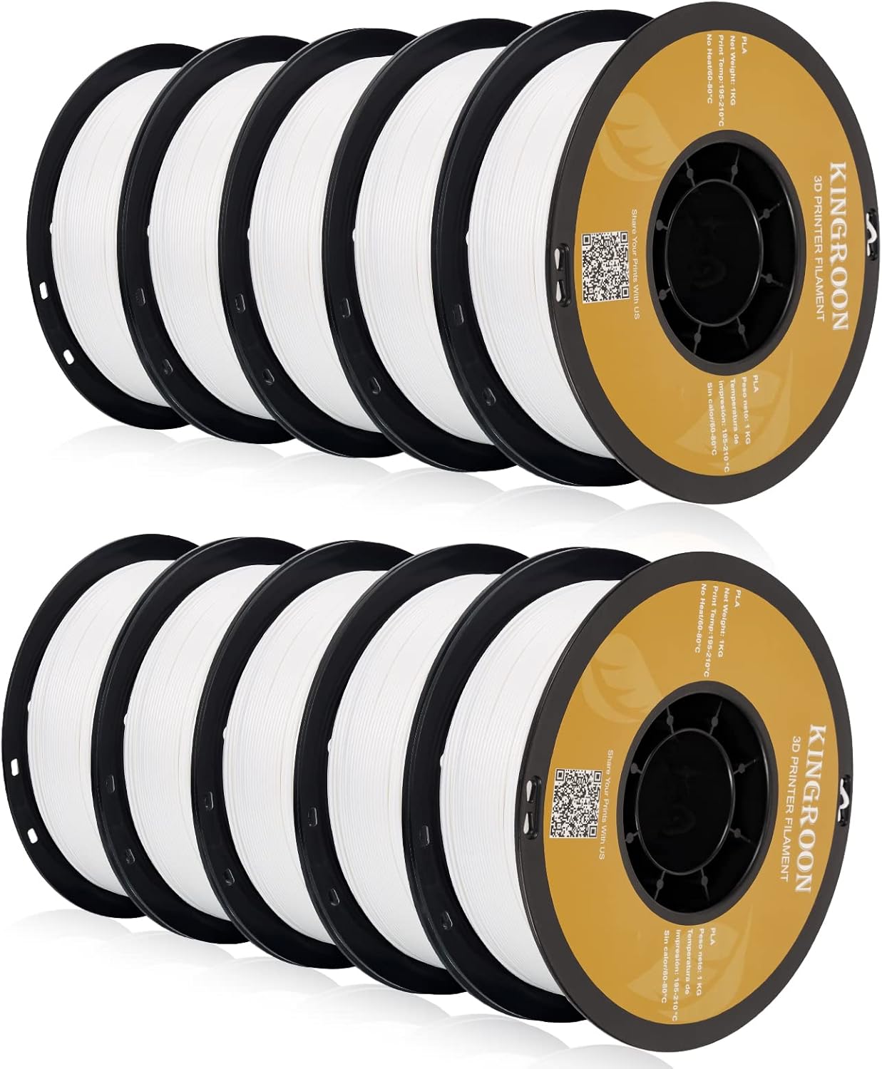 Kingroon PLA 3D Printer Filament for Superior Printing Quality