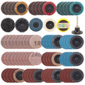 SI FANG 81Pc 2 Sanding Disc Set - Dust-Free Mesh, Quick Change Pads -Surface Conditioning Die Grinder