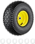 15x6.00-6 Lawn Mower Tires for Riding Lawn Mowers - 1 Pack