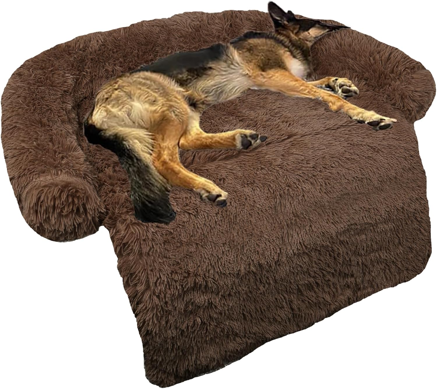 GGIB Calming Dog Bed for Large Medium Small Dogs and Cats