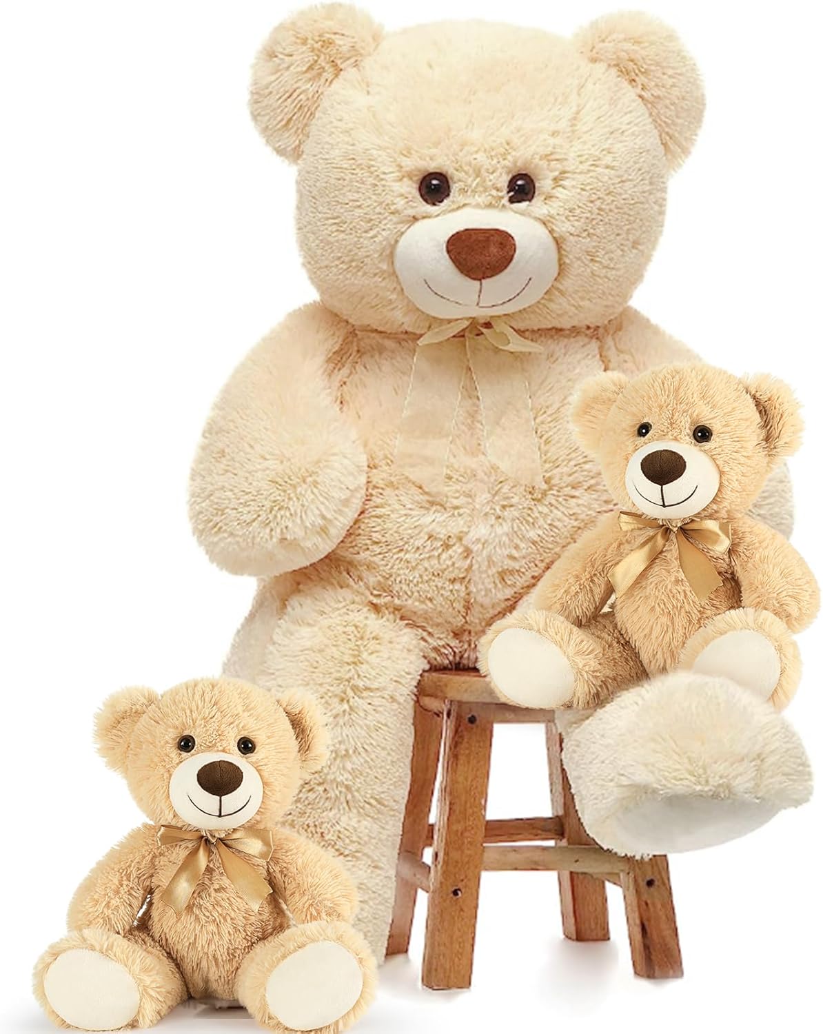MorisMos Giant Teddy Bears with Babies for Baby Shower Gifts