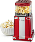 Brookstone Air Popcorn Maker - Nostalgia Movie Theatre Style