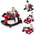 BABY JOY 4-in-1 Baby Walker with Adjustable Height & Speed - Safe