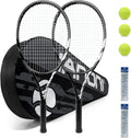 Tennis Rackets for Adults 27 in Set - Lightweight 8-in-1 Value Pack