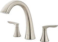 Pfister Weller RT65WRK 3-Hole Roman Tub Trim - Brushed Nickel