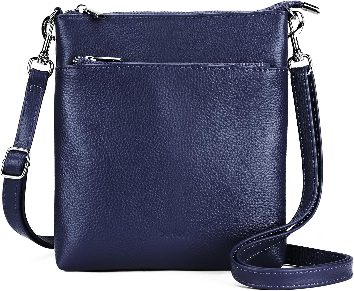 Befen Genuine Leather Small Crossbody Purse for Women Travel