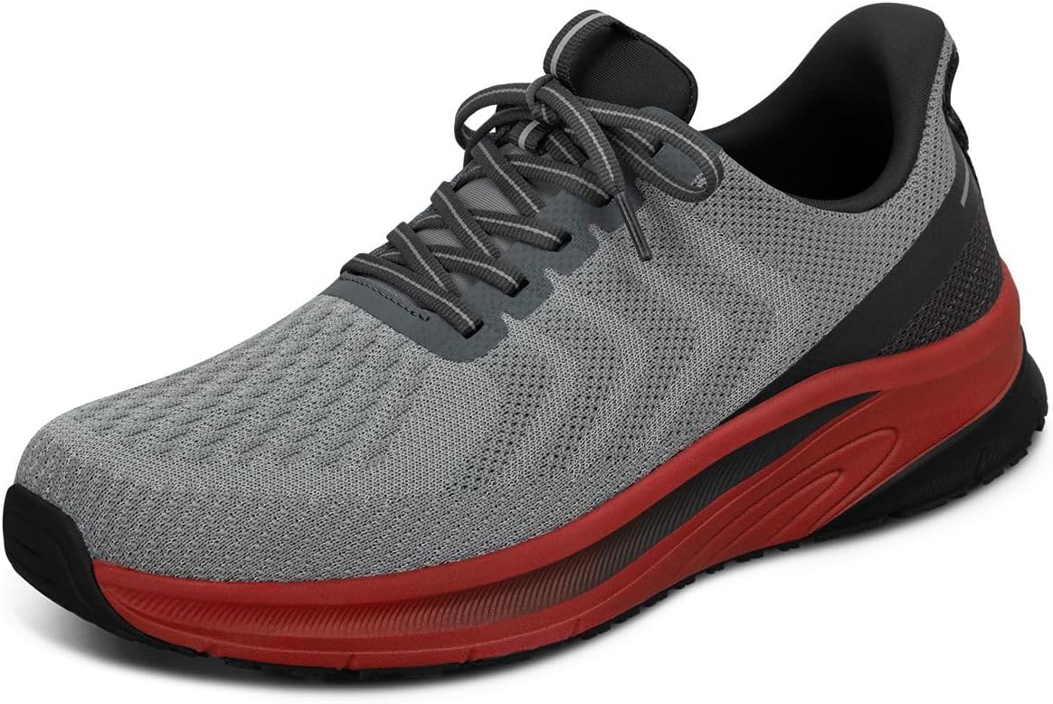 Orthofeet Men's Hands-Free Tilos Slip-On Sneakers for Comfort