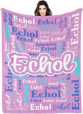 Personalized Custom Blanket for Kids and Adults with Name Embroidery