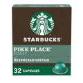 Starbucks by Nespresso Vertuo Pike Place 32-Count Pods - Smooth Medium