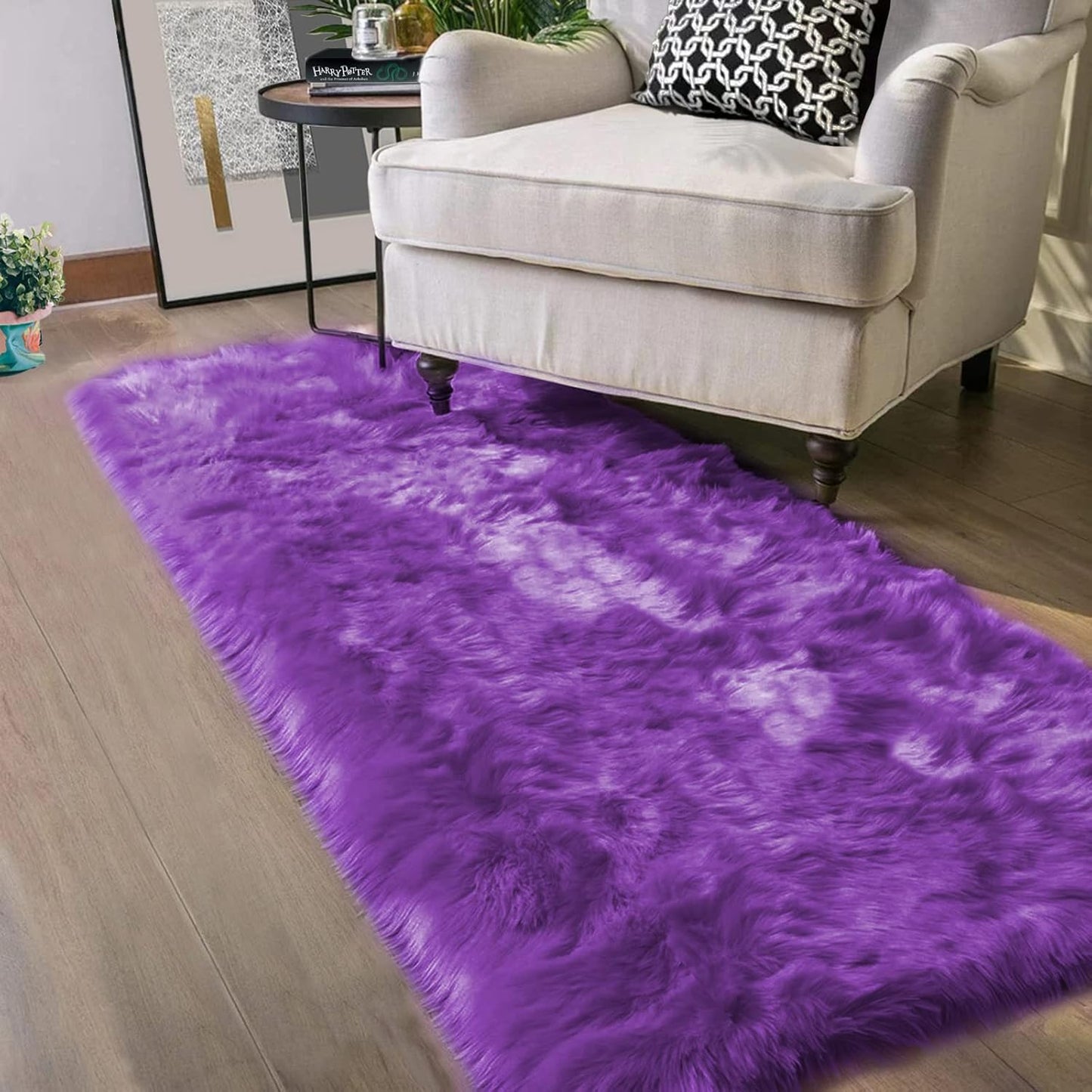 Latepis Washable Runners 2x6 Fluffy Shaggy Rug for Home Decor