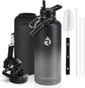 Insulated Water Bottle 87 oz Triple Wall Vacuum - Stays Cold 48 Hrs