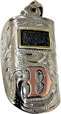Handcrafted Sugar Scoop Welding Hood Pendant - Custom (Style 8BSN)