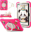 iPad (A16) 11th Gen / 10th Gen Kids Case - Rugged 3D Panda with Screen